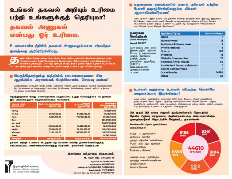 தகவல் அறியும் உரிமை பற்றி உங்களுக்கு தெரியுமா? 